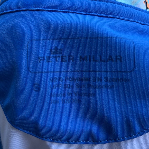 •Peter Millar• Cattley Floral UV Performance Quarter Zip Jacket - Size Small - Picture 2 of 7